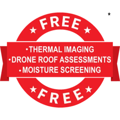 Free Drone Roof Assessments, Thermal Imaging, and Moisture Screening included with Virtucon Comprehensive Inspections